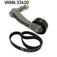 SKF Kit courroie d'accessoire VKMA 33410-0