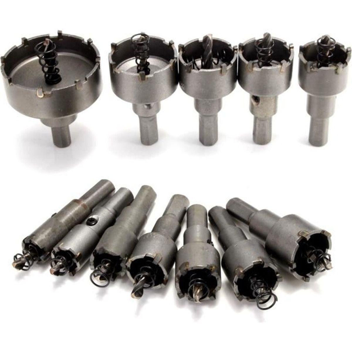 12-100 mm HSS Titane Foret Trou Scie en acier inoxydable alliage métallique Cutter