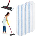 DASINKO 4 Pièces Serpillere Recharge pour Vileda H2PrO Balai Kit, Microfibre pour O-Cedar H2PrO Lavette Absorbante Recharge