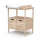 Commode à Langer - AT4 - Ateliers T4 - Bois - 1 étagère - 2 tiroirs
