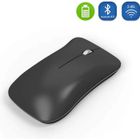 WOOSHOP Souris Bluetooth Souris sans Fil Silencieuse Rechargeable Double Modèles Batterie Intégrée 1600 DPI pour Windows Android Mac