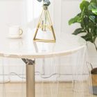 HOME MAISON Nappe ronde transparente Transparent 160 cm