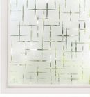 Rabbitgoo Film Adhésif Fenêtre Film occultant pour fenêtre Film Anti-regard Effet croisillons -- 44.5 X 200CM