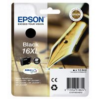 Epson T1631 Sylo à plume XL Cartouche d'encre Noir
