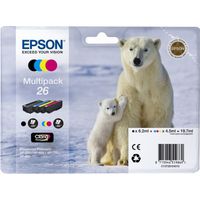 EPSON Multipack T2616 - Ours Polaire - Noir, Cyan,