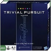Trivial Pursuit - Master - Jeu de societe de reflexion - Jeu de plateau - Version francaise
