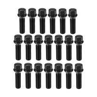 WXS Manchon De Roue 4pcs Entretoises De Roue à Bride + 20pcs Boulons à