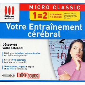 JEU PC VOTRE ENTRAINEMENT CEREBRAL / PC CD-ROM