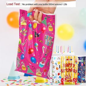 80 PCS sachet bonbons anniversaire pochette cadeau noel sac anniversaire  enfant sac cadeau anniversaire,pour faveur de noël annivers