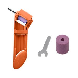 MEULEUSE 3pcs orange - Jeu de meules en corindon, affûteuse de forets en titane, perceuse Portable, pièces d'outils al