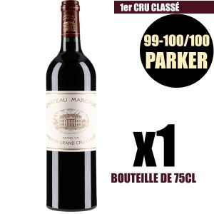 VIN ROUGE X1 Château Margaux 2015 75 cl AOC Margaux 1er Cru 