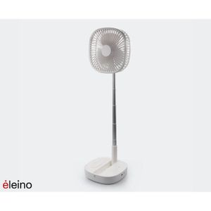 VENTILATEUR Ventilateur pliable Eleino blanc