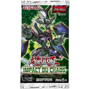 CARTE A COLLECTIONNER Booster de 9 cartes Yu-Gi-Oh Impact du Chaos - Kon