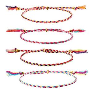 4 pcs bracelet surfeur femme, bracelet tissu, bracelet de cheville set,  festival plage accessoire
