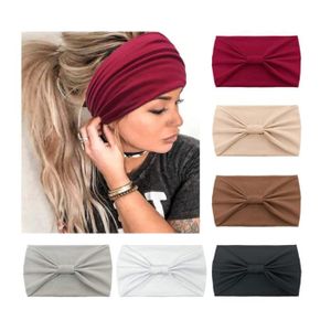 ChangM Bandeaux Boho Fleur Bandeau cheveux Yoga Coton foulard tissu  serre-tête pour femmes (pack de 6)