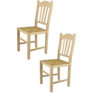 CHAISE Tommychairs - Set 2 chaises cuisine SILVANA, robus