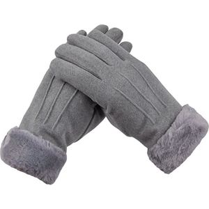 Gants femme - élégant écran tactile chaud une couche de velours de laine  gants d'hiverCouleur kaki couleur-gris - Cdiscount Prêt-à-Porter