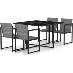 Ensemble table et chaise de jardin Qualité luxe© | Mobilier à dîner de jardin & Ensem