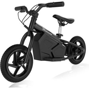 DRAISIENNE ELECTRIQUE EVERCROSS TECH EV06M Moto Électrique Enfants 3-6 ans, 4Ah 100W 15KM/H 2 Modes de Vitesse, Pneu 12