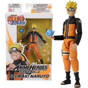FIGURINE - PERSONNAGE Figurine Anime Heroes Naruto Uzumaki 17 cm - BANDAI - Collectionnez toutes les figurines Anime Heroes de Bandai