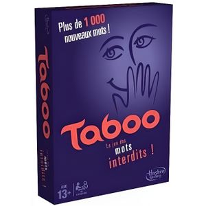 JEU SOCIÉTÉ - PLATEAU Taboo Classique - Jeu de société de réflexion JEU SOCIÉTÉ - PLATEAU Taboo Classique - Jeu de société de réflexion