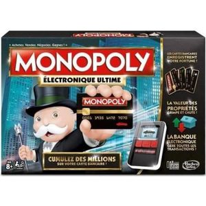 JEU SOCIÉTÉ - PLATEAU Monopoly Electronique Ultime - Jeu de société - Je