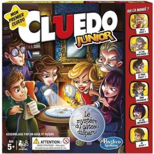 JEU SOCIÉTÉ - PLATEAU Cluedo Junior – Jeu de societe de plateau pour enf