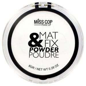 FOND DE TEINT - BASE Miss Cop Teint Poudre Matifiante Mat & Fix 8g