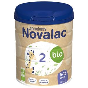 LAIT 2E ÂGE -Novalac 2 Bio 800 g