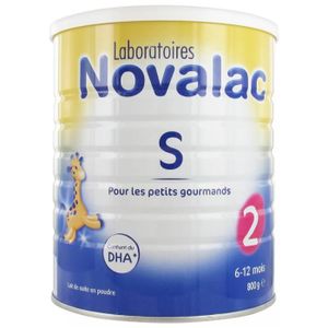 LAIT 2E ÂGE -Novalac S2 800 g