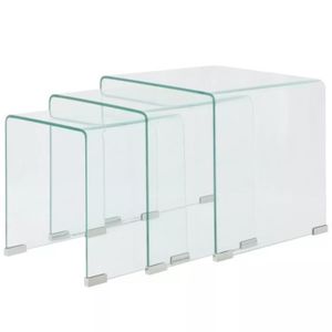 Table Gigogne Transparente Achat Vente Pas Cher