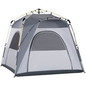 TENTE DE CAMPING Tente de Camping familiale 4 Personnes Montage ins
