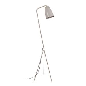 LAMPADAIRE TOSEL Lampadaire liseuse 1 lumières - luminaire intérieur - acier taupe - Style pop color - H160cm L30cm P30cm