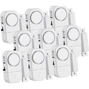 KIT ALARME 9 mini-alarmes pour portes et fenêtres
