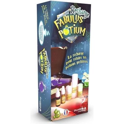 FABULUS POTIUM - Jeu de société - DUJARDIN - Participez au tournoi des sorciers en concoctant des potions extraordinaires ! - Jeux - Jouets