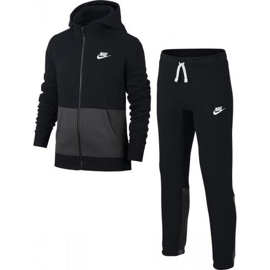 Survetement nike top gris garcon