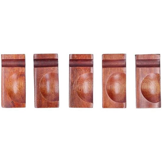 Porte-baguettes Anti-chute 10pcs - Alliage Noir, Repose Couverts, Décoration Table