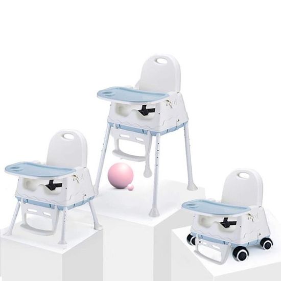 Chaise Haute Bébé Portable Multifonctionnelle 3 En 1 Siège Rehausseur Pour Enfant