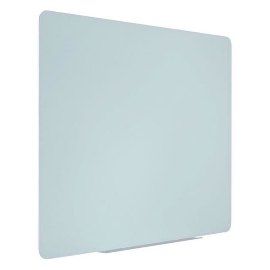Tableau magnétique en verre effaçable à sec, surface en verre trempé blanc, 4 mm, 900 x 600 mm