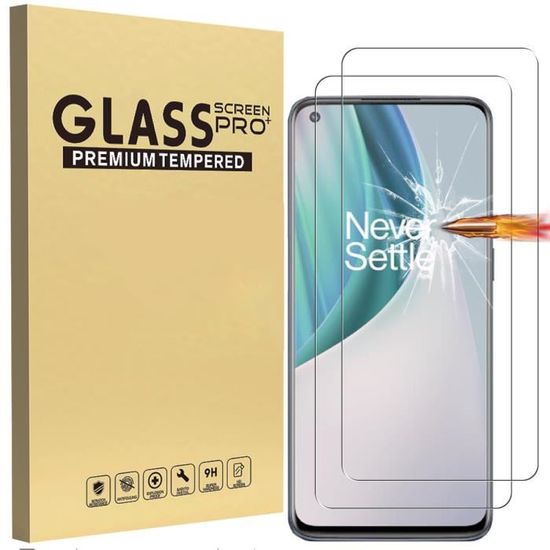 Protection écran En Verre Trempé Pour OnePlus 6 - Film Transparent Anti-choc, Neuf Sous Blister