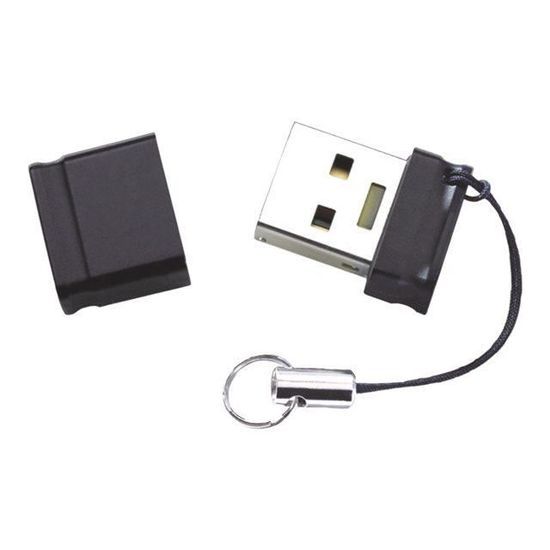 Clé USB INTENSO SLIM LINE - 64 Go - Noir - USB 3.0
