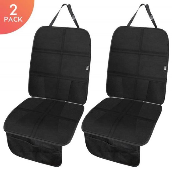 Housses Siège VIP + Tapis Sol Renault Trafic Dès 2014 - Cuir Synthétique Noir - Protection Et Style