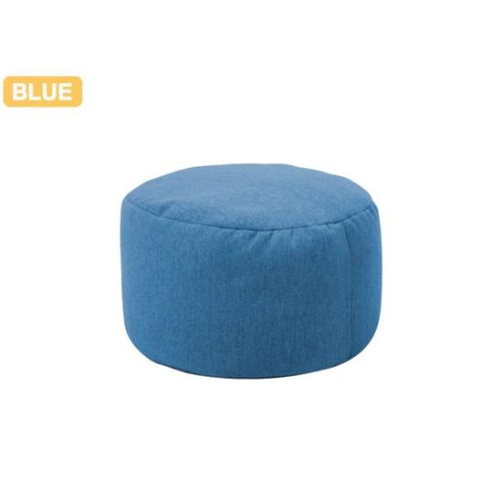 Housse De Pouf Tissu Lin - Sans Remplissage - Taille 70x80 Cm à 100x120 Cm - Pour Remplir De Coussin Ou Rangement