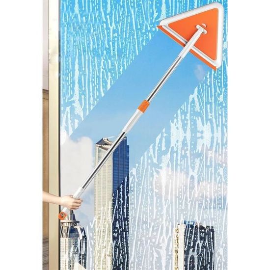 Raclette Vitre Nettoyeur De Vitres Télescopique Bande De Silicone