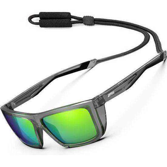 Lunettes De Sport Polarisées - Homme/Femme - UV400 - Verres Miroir | Conduite, Pêche