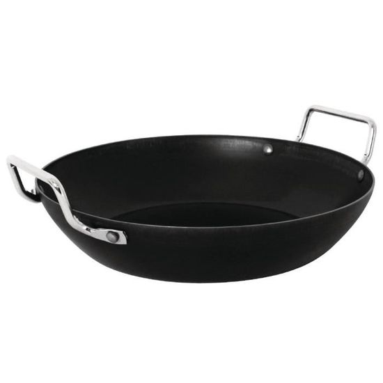 Poêle à Paella Ovale Inox 16cm - Acier Inoxydable 304, Compatible Tous Feux, Idéal Maison Et Resto