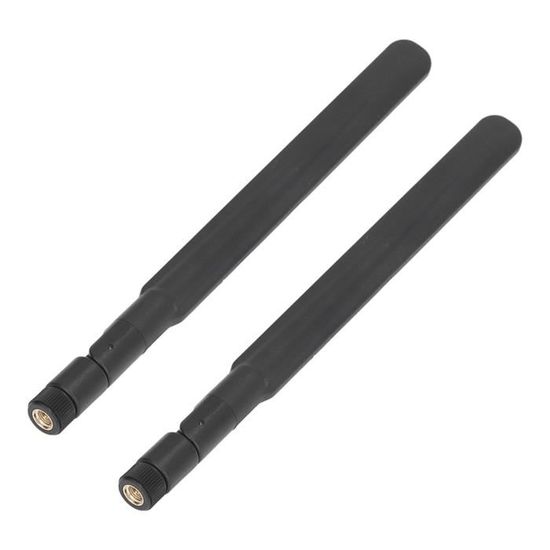 Antenne WiFi 5G/4G Omnidirectionnelle 18 DBi | SMA Mâle, Double Bande | Pour Routeur, Modem, Caméra IP | Intérieur/extérieur
