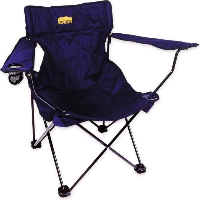 LINEAEFFE Chaise 80x92x60 cm - Bleu marine