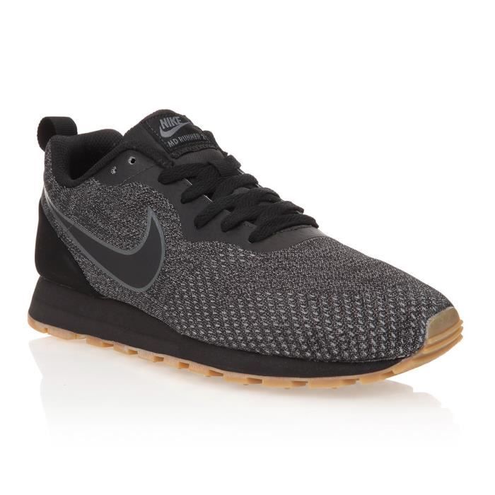 idea Paternal unidad NIKE Baskets MD Runner Mesh - Homme - Noir Noir - Cdiscount Chaussures