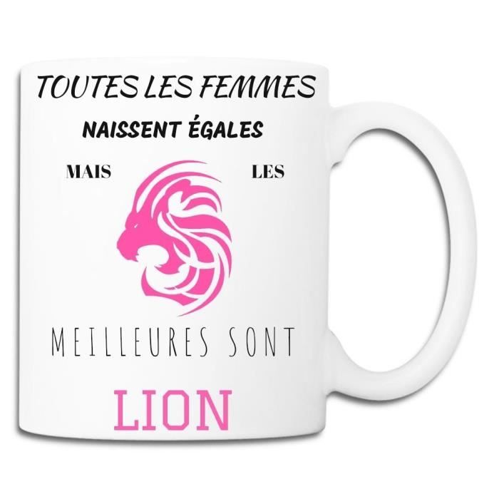 Mug MEILLEURES LION Blanc